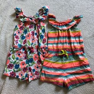 4T- 2 romper bundle!